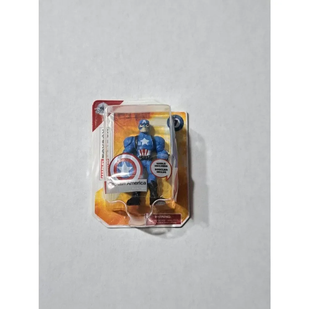New Zuru Mini Brands Marvel Captain America Miniature Toy Box Collectible Toy
